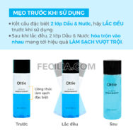 Nước tẩy trang Ottie Lip＆Eye Makeup Remover 100ml |NTT058