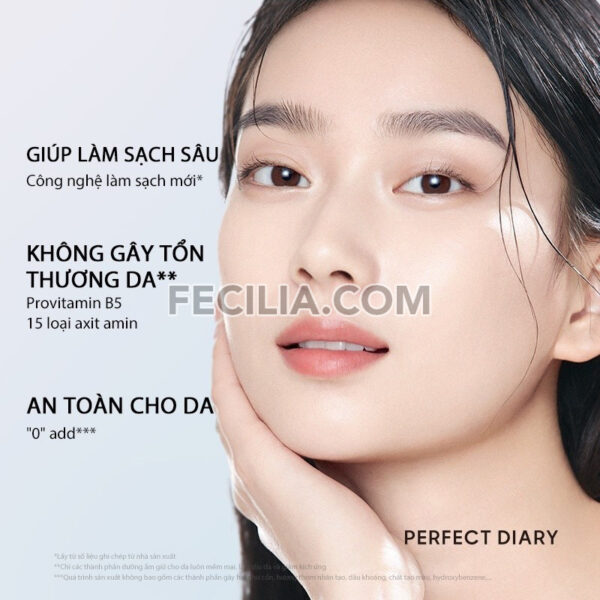 Nước Tẩy Trang PERFECT DIARY AMINO ACID 500ml |NTT076