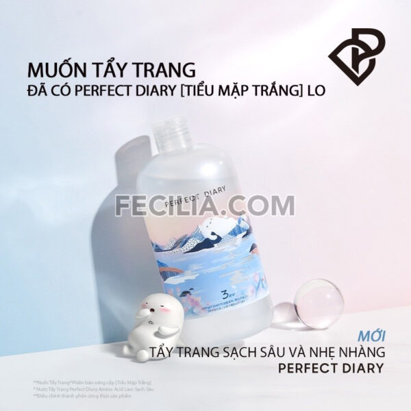 Nước Tẩy Trang PERFECT DIARY AMINO ACID 500ml |NTT076