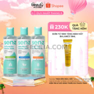 Nước tẩy trang SenZ Micellar Water 250ml làm sạch da chiết xuất tự nhiên |NTT088