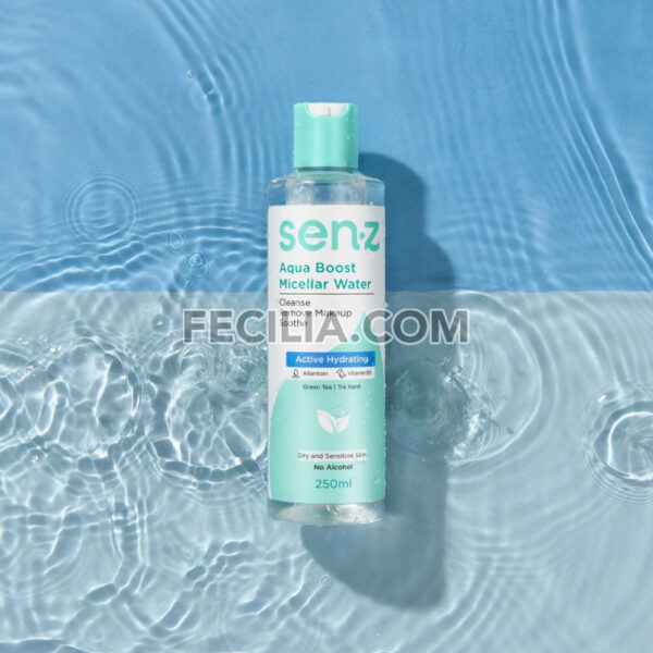 Nước tẩy trang SenZ Micellar Water 250ml làm sạch da chiết xuất tự nhiên |NTT088