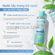 Nước Tẩy Trang SENZ Micellar Water 250ml |NTT066