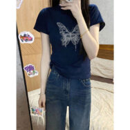 Áo baby tee Áo croptop Áo thun ôm body Áo y2k in hình tay ngắn mùa hè chính hãng Slim-fit | ATNU028