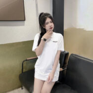 Áo Thun B.a.l.e.n.c.i.a.g.a tay ngắn cổ tròn Nữ chất liệu cao cấp tôn dáng | ATNU036