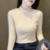Áo Thun Cổ Lọ tay Dài phong cách Thu Đông | ATNU108