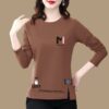 Áo Thun Nữ Dài Tay Cổ Tròn Thời Trang Hàn | ATNU118