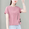 Áo Thun Nữ INS tay lỡ cao cấp Hợp Thời Trang Phong Cách Mới Mùa Hè Phiên Bản Hàn Quốc | ATNU007