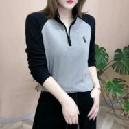 Áo thun Nữ tay dài cổ cao thời trang dành cho Nữ | ATNU116