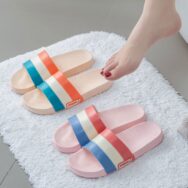 Dép Đi Trong Nhà Đế Dày Mềm Mại Chống Trượt Bằng Nhựa Cho Nữ | DNTN049