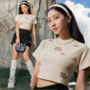 Áo phông Croptop dành cho Nữ, ôm Body ATNU161