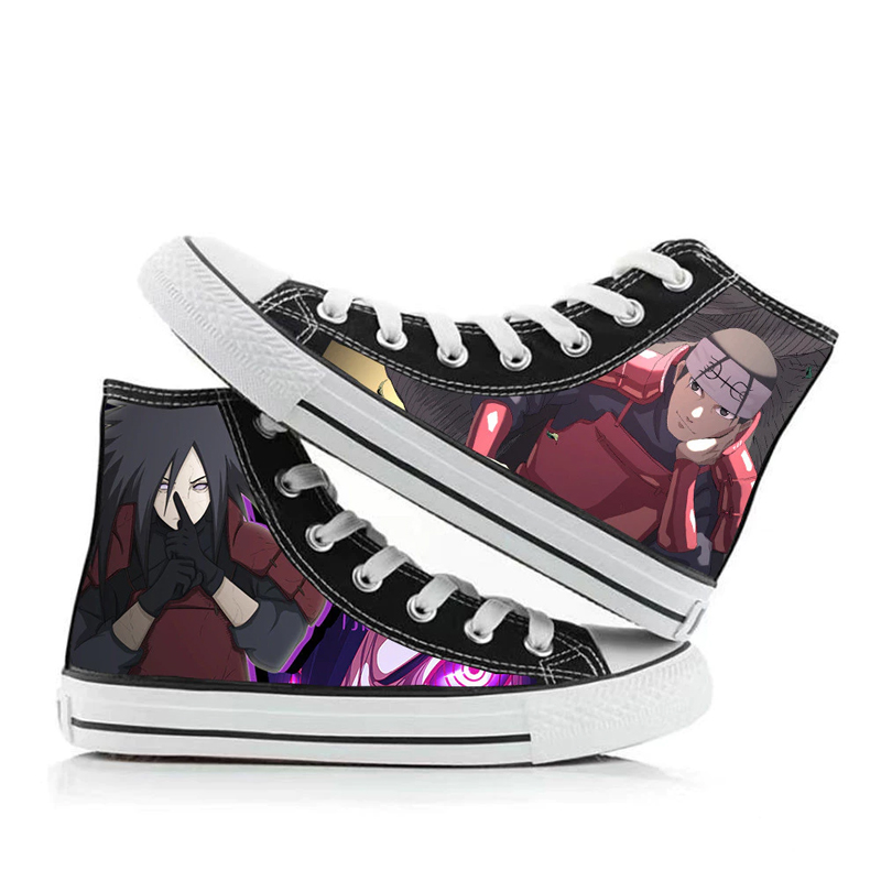 Giày Vải Nam Cao Cấp Naruto Anime Chủ Đề Anime Ngoại Vi Sinh Viên Giày 3D