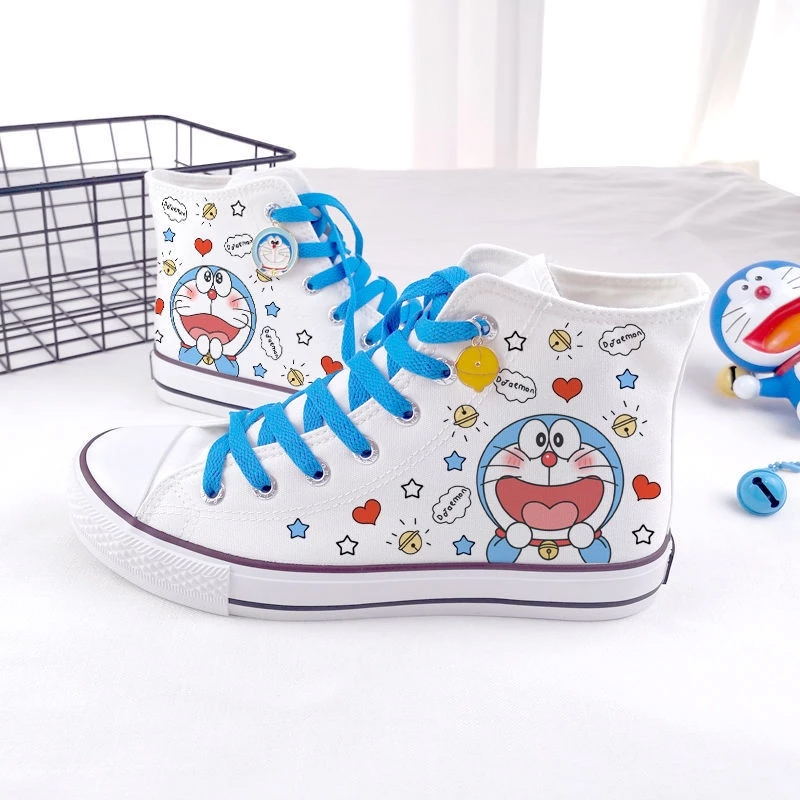 Giày Canvas Họa Tiết Doraemon – Trẻ trung và thoải mái