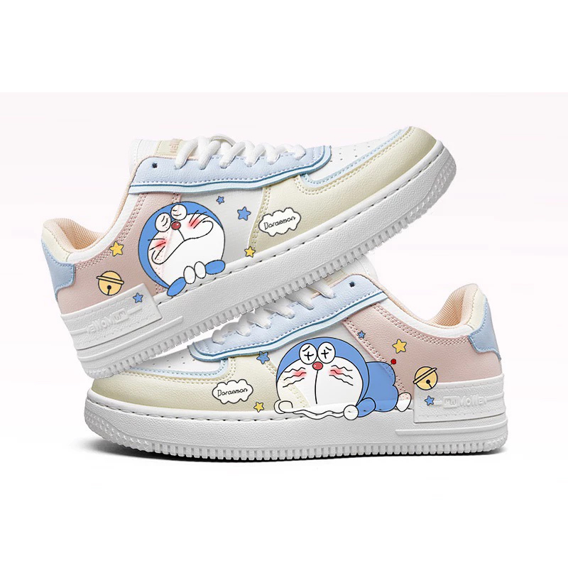Giày Thể Thao Doraemon Màu Trắng – Năng động và dễ phối đồ