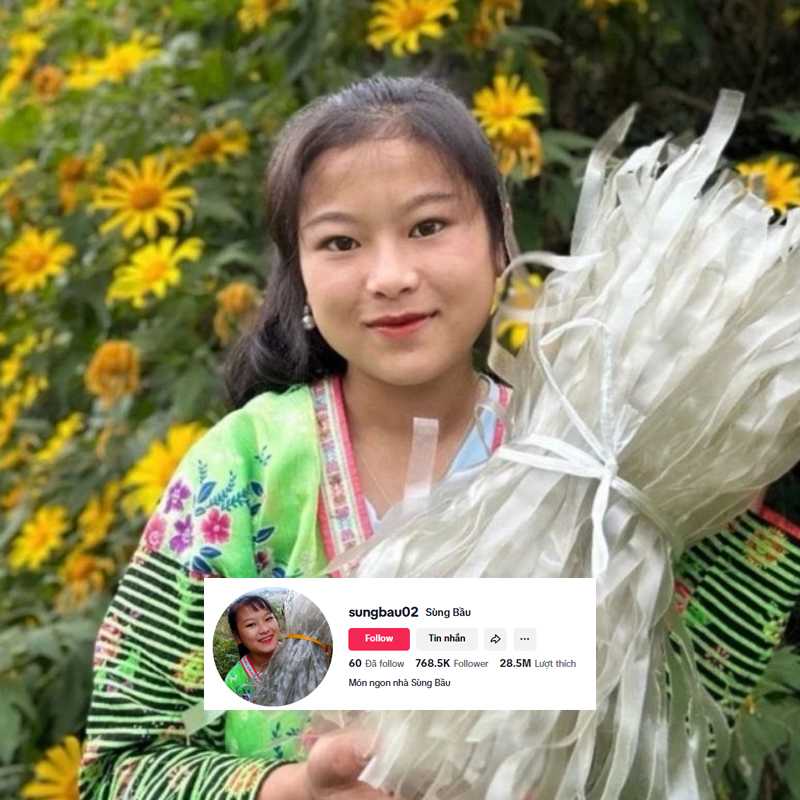 miến sùng bầu